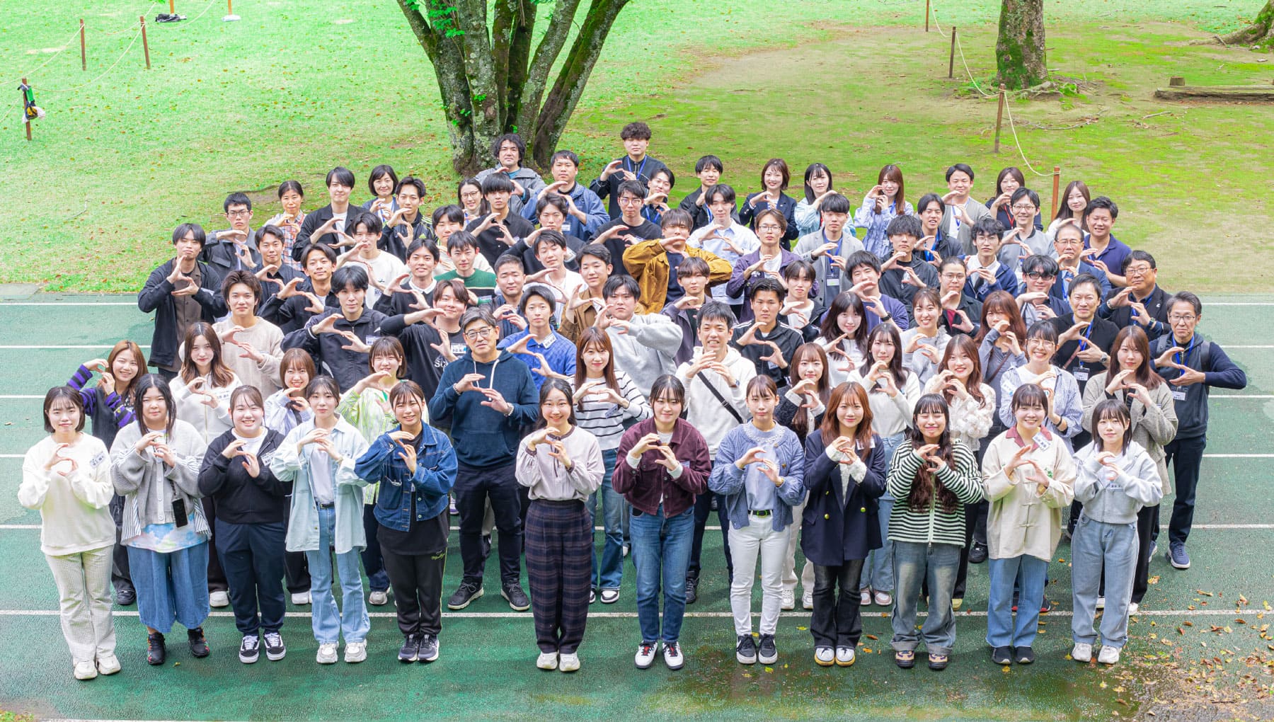 写真08: 新卒 野外研修