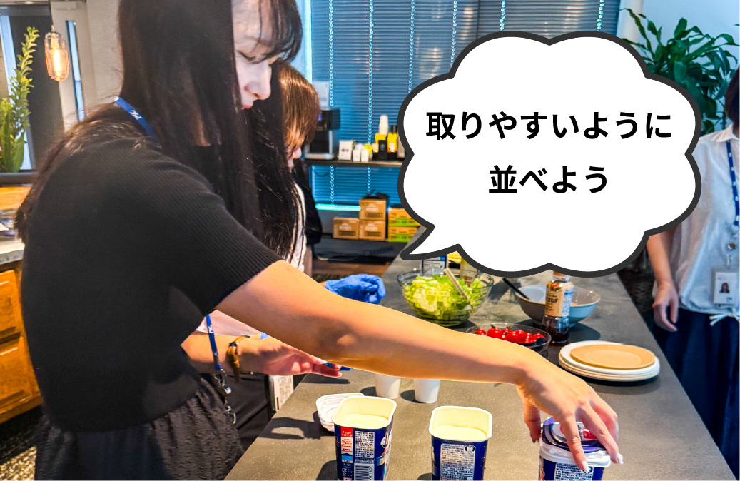 写真05: 朝食会を実施
