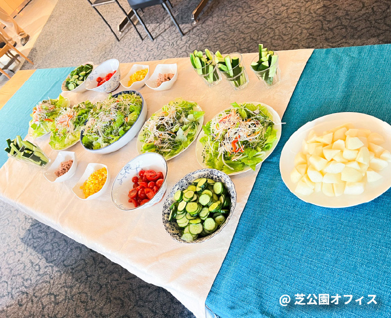 写真06: 健康イベント「野菜の日」を実施