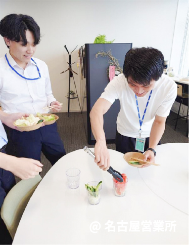 写真07: 健康イベント「野菜の日」を実施
