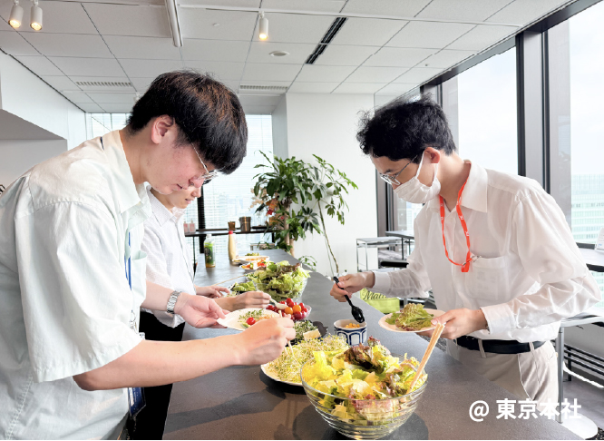 写真09: 健康イベント「野菜の日」を実施