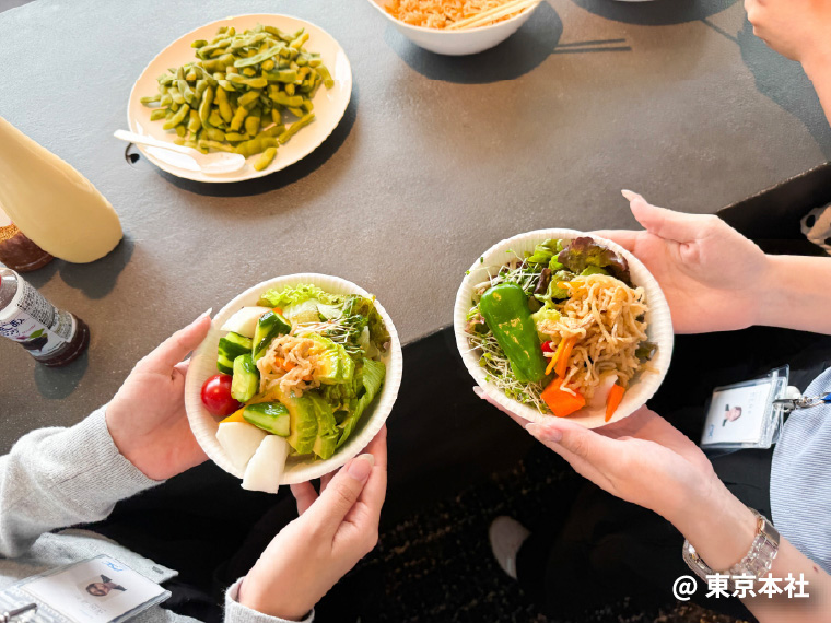 写真12: 健康イベント「野菜の日」を実施