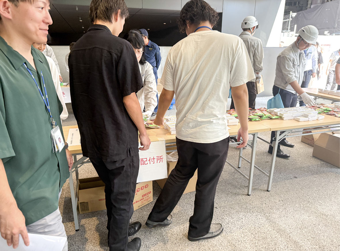 写真06: 秋の自衛防災訓練を実施