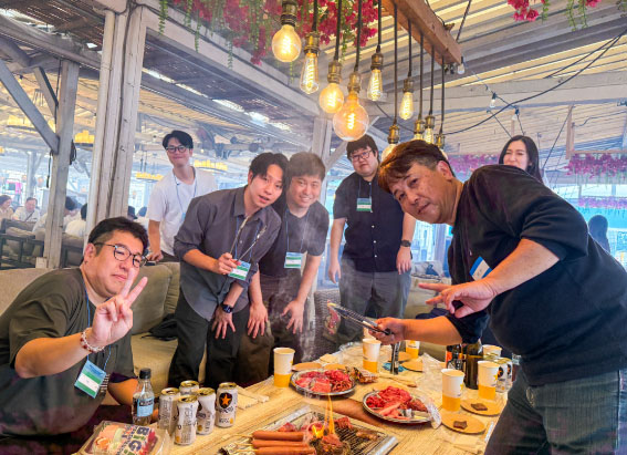 写真04: PSC BBQ大会を実施