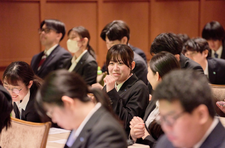 写真14: 【お知らせ】2026年度入社式を執り行いました。