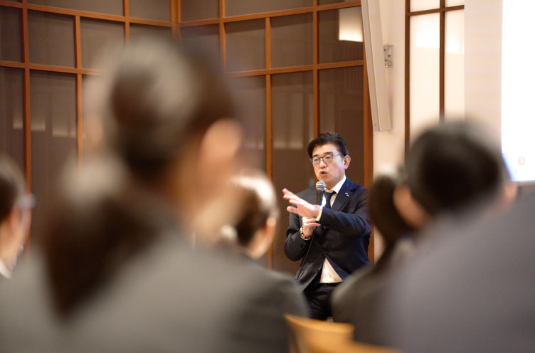 写真17: 【お知らせ】2026年度入社式を執り行いました。